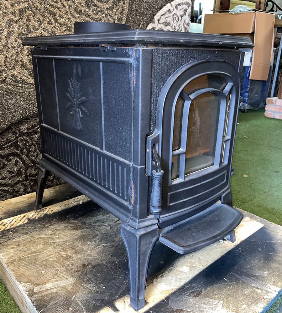 最終値下げ 薪ストーブ　ディファイアント　1910 黒　中古品　メンテナンス済 最終値下げ 薪ストーブ ディファイアント 1910 黒 中古品